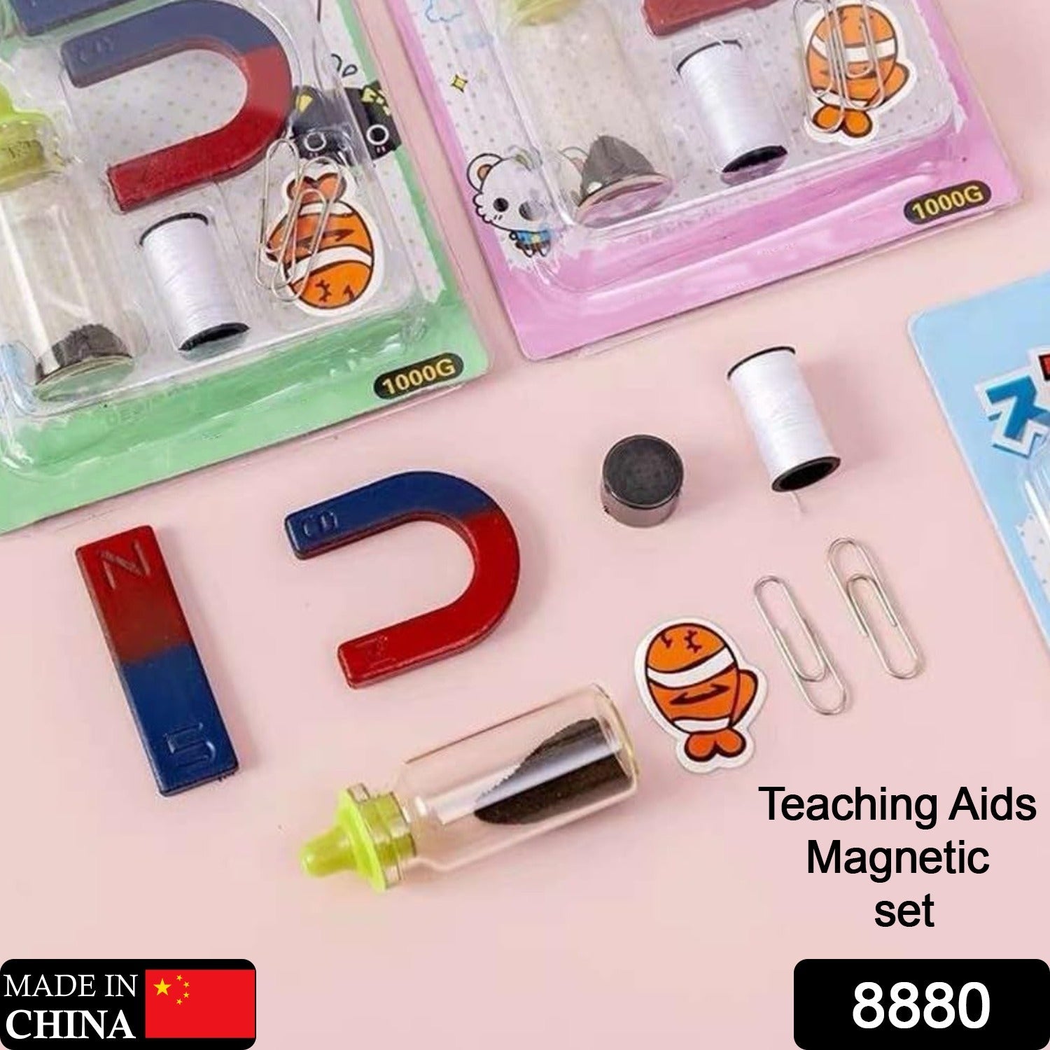 8880 Teaching Aids Magnetic Science Kit Funny Kids DIY Science Kits Educational Experiment Games 8880 Teaching Aids Magnetic Science Kit Funny Kids DIY Science Kits Educational Experiment Games